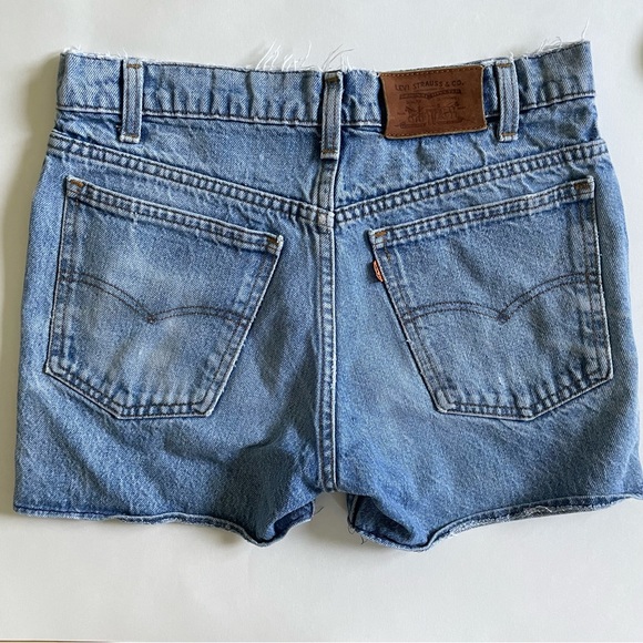 Vintage Orange tab Levi’s Shorts - Picture 2 of 7